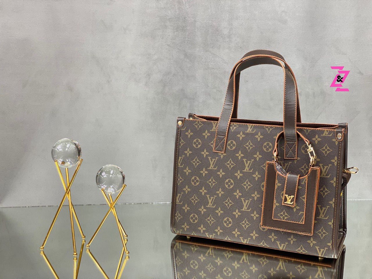 Louis Vuitton leather handbags