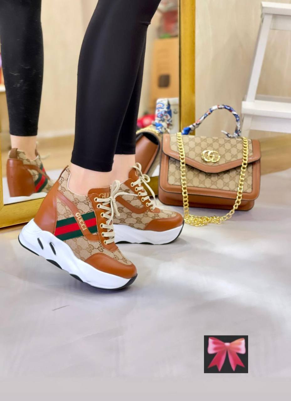 Gucci sneakers and handbags