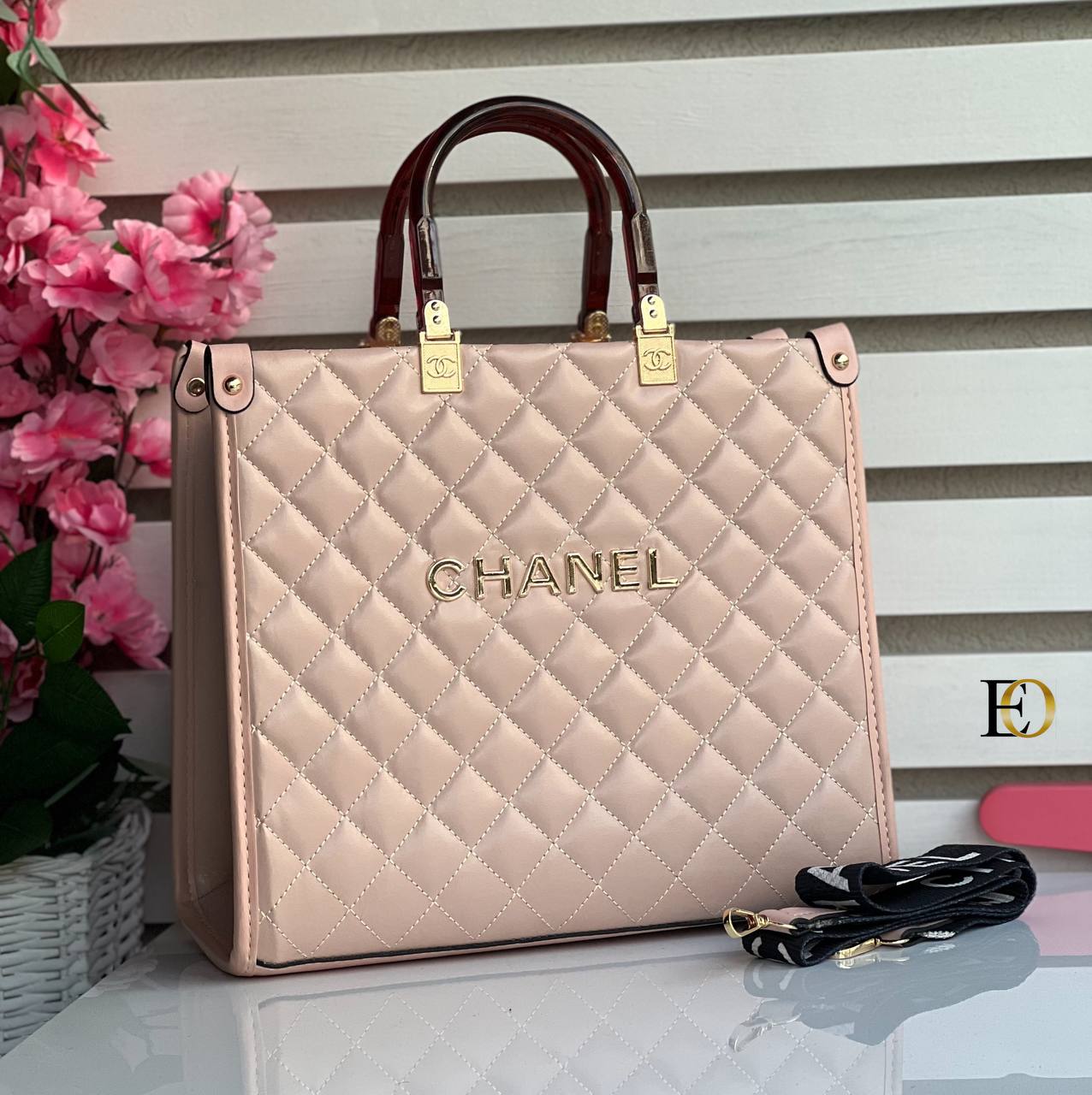Chanel preowned tote handbags